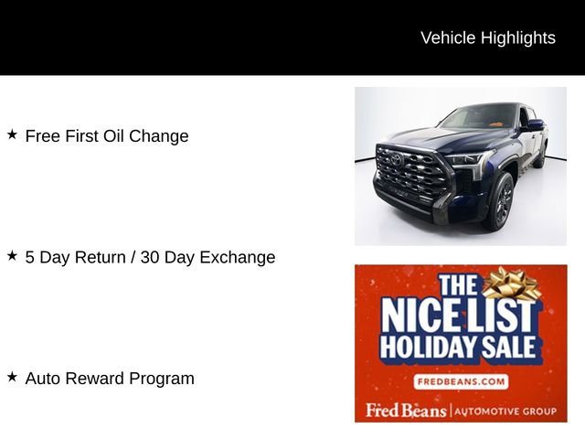 Used 2023 Toyota Tundra Platinum image 3