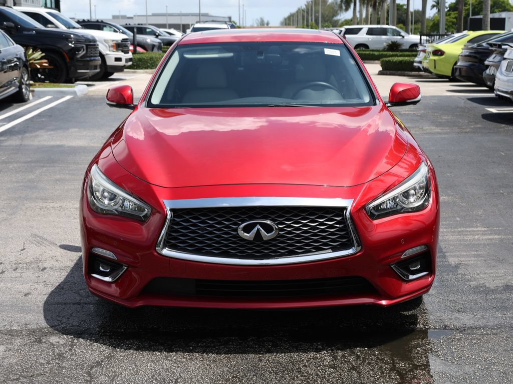 Used 2021 INFINITI Q50 Luxe w/ Cargo Package RWD image 3