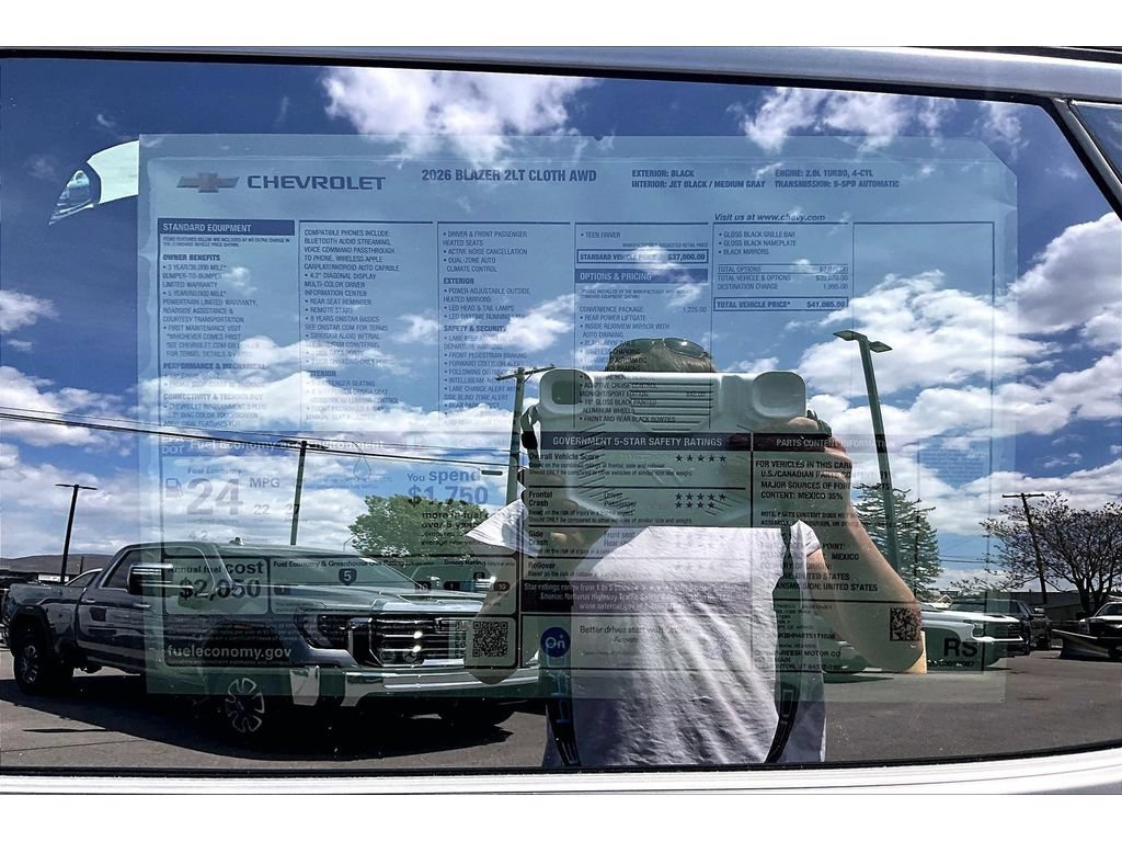New 2026 Chevrolet Blazer LT w/ Convenience Package AWD/4WD image 13