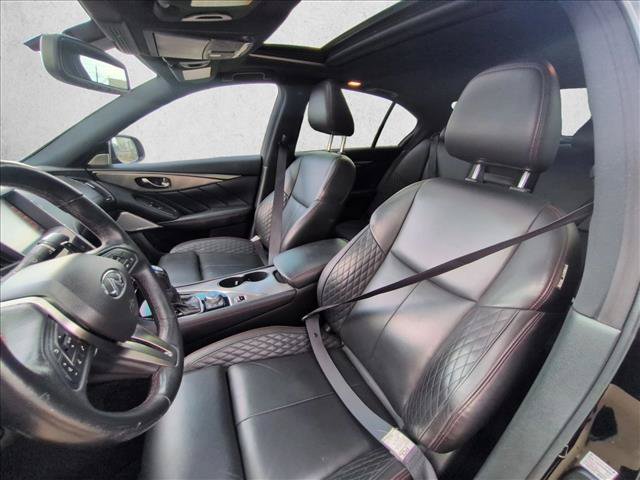 Used 2019 INFINITI Q50 Red Sport 400 w/ Sensory Package RWD image 15