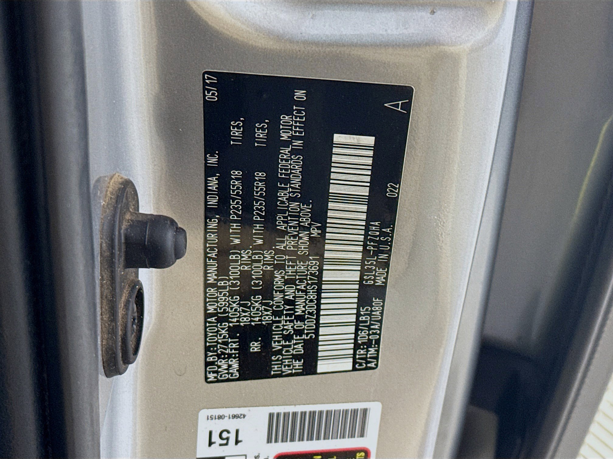 Used 2017 Toyota Sienna Limited Premium image 38