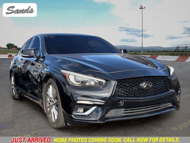Used 2019 INFINITI Q50 Luxe w/ Essential Package (3.0T Luxe) RWD image 1