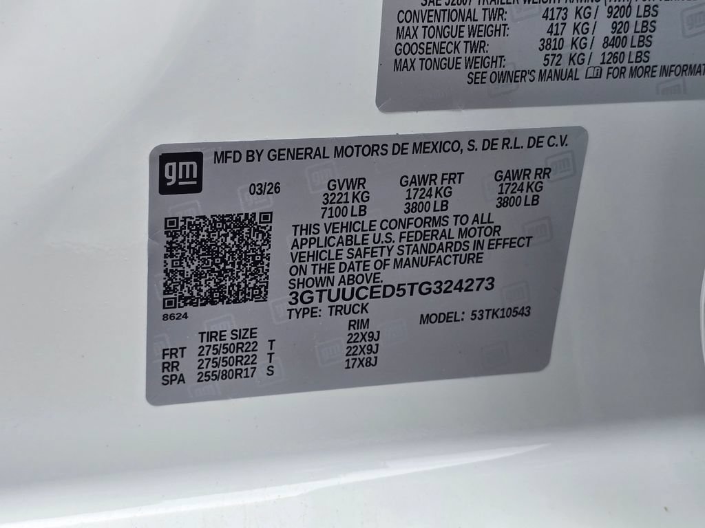 New 2026 GMC Sierra 1500 Elevation w/ Elevation Premium Package AWD/4WD image 34