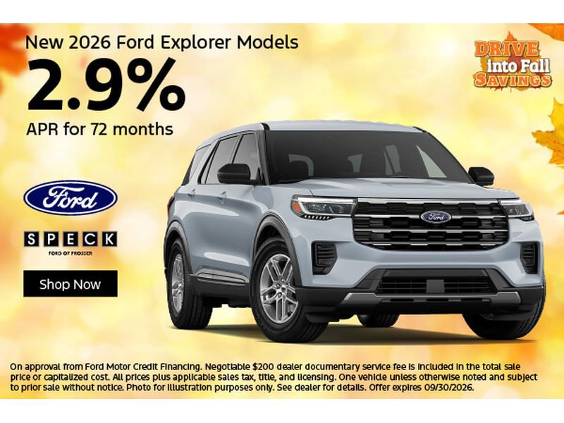 New 2026 Ford Explorer ST-Line w/ ST-Line Street Pack AWD/4WD image 2