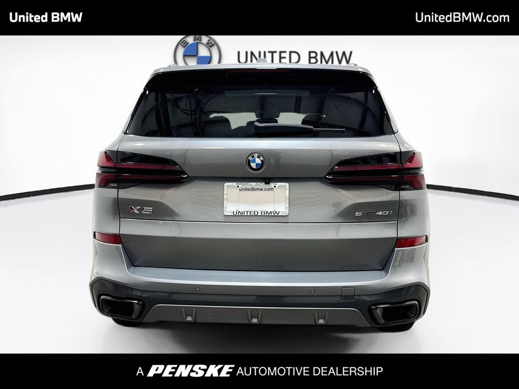 Certified 2025 BMW X5 sDrive40i w/ M Sport Package RWD image 6