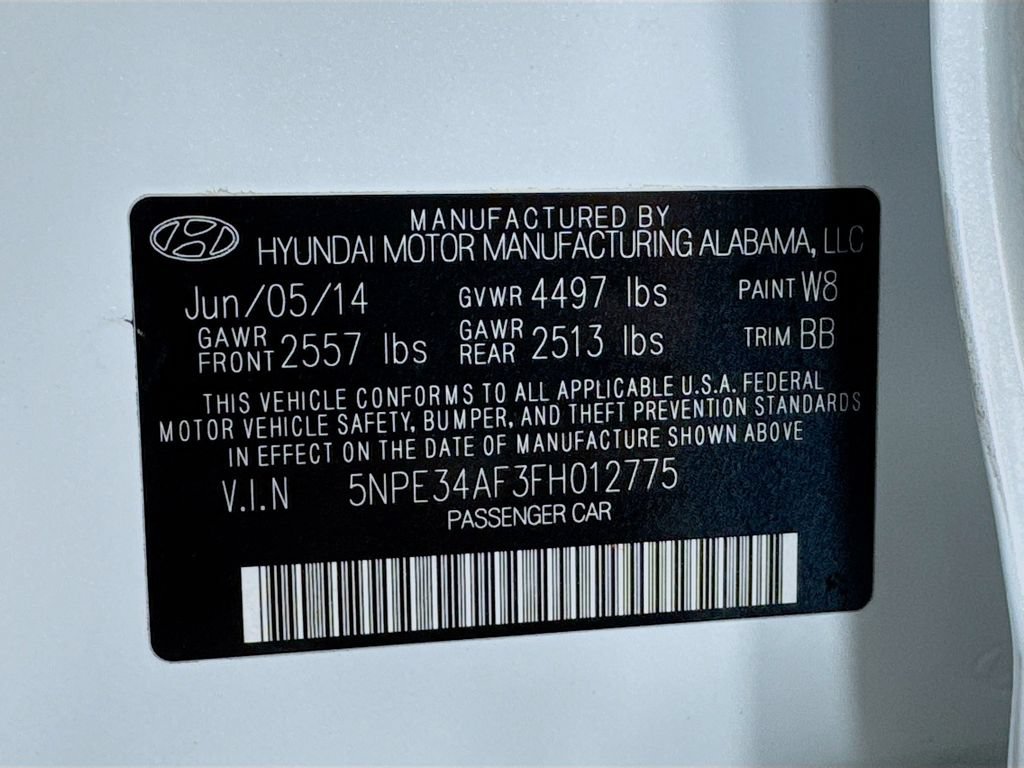 Used 2015 Hyundai Sonata Limited w/ Option Group 05 FWD image 33