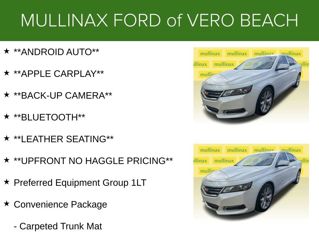 Used 2017 Chevrolet Impala LT w/ Leather Package FWD image 6