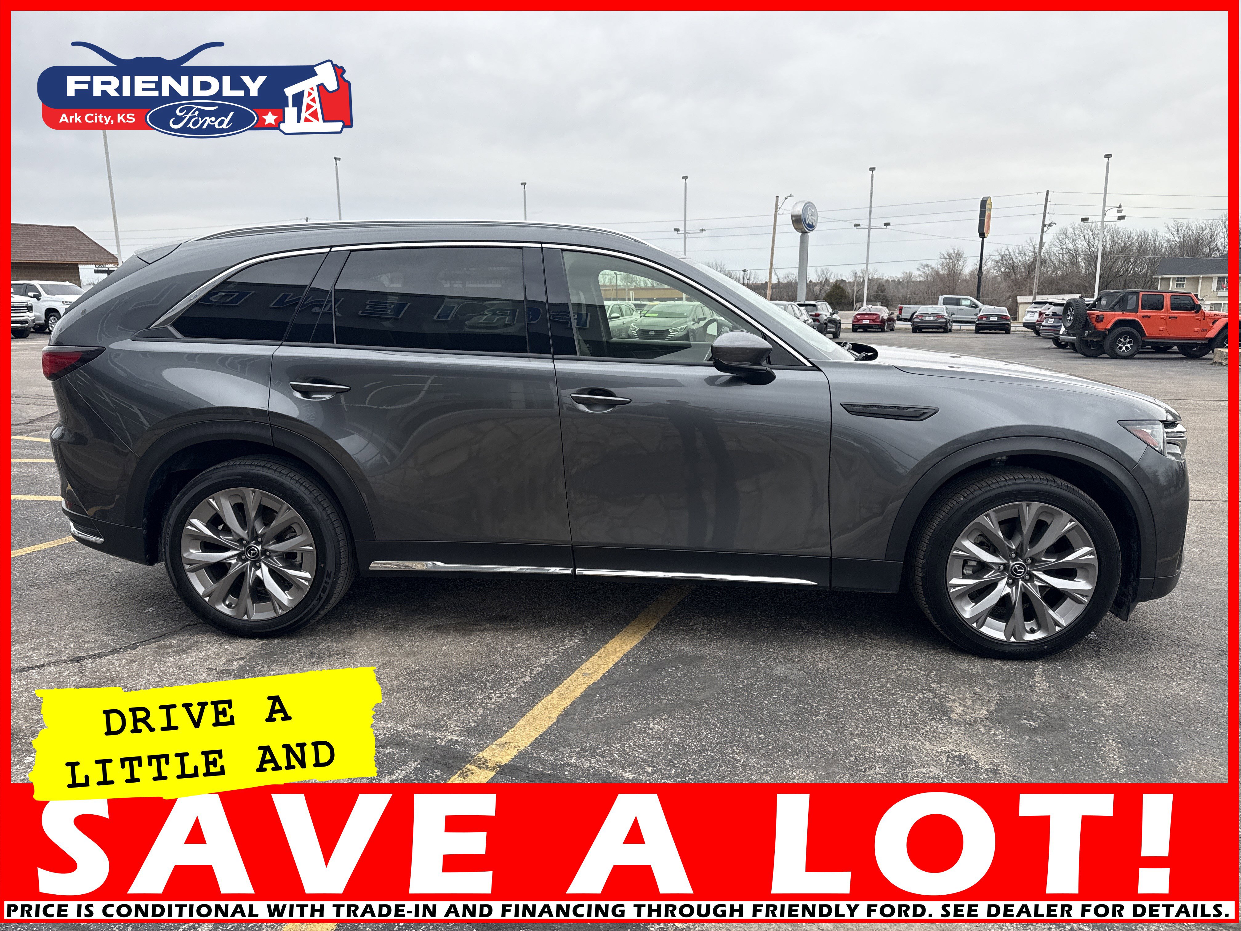 Used 2024 MAZDA CX-90 3.3 Turbo w/ Premium Package image 4