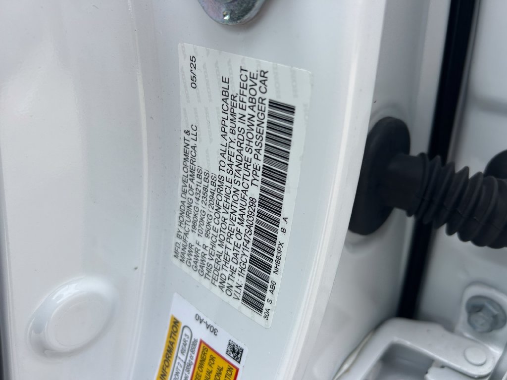 Used 2025 Honda Accord SE image 10