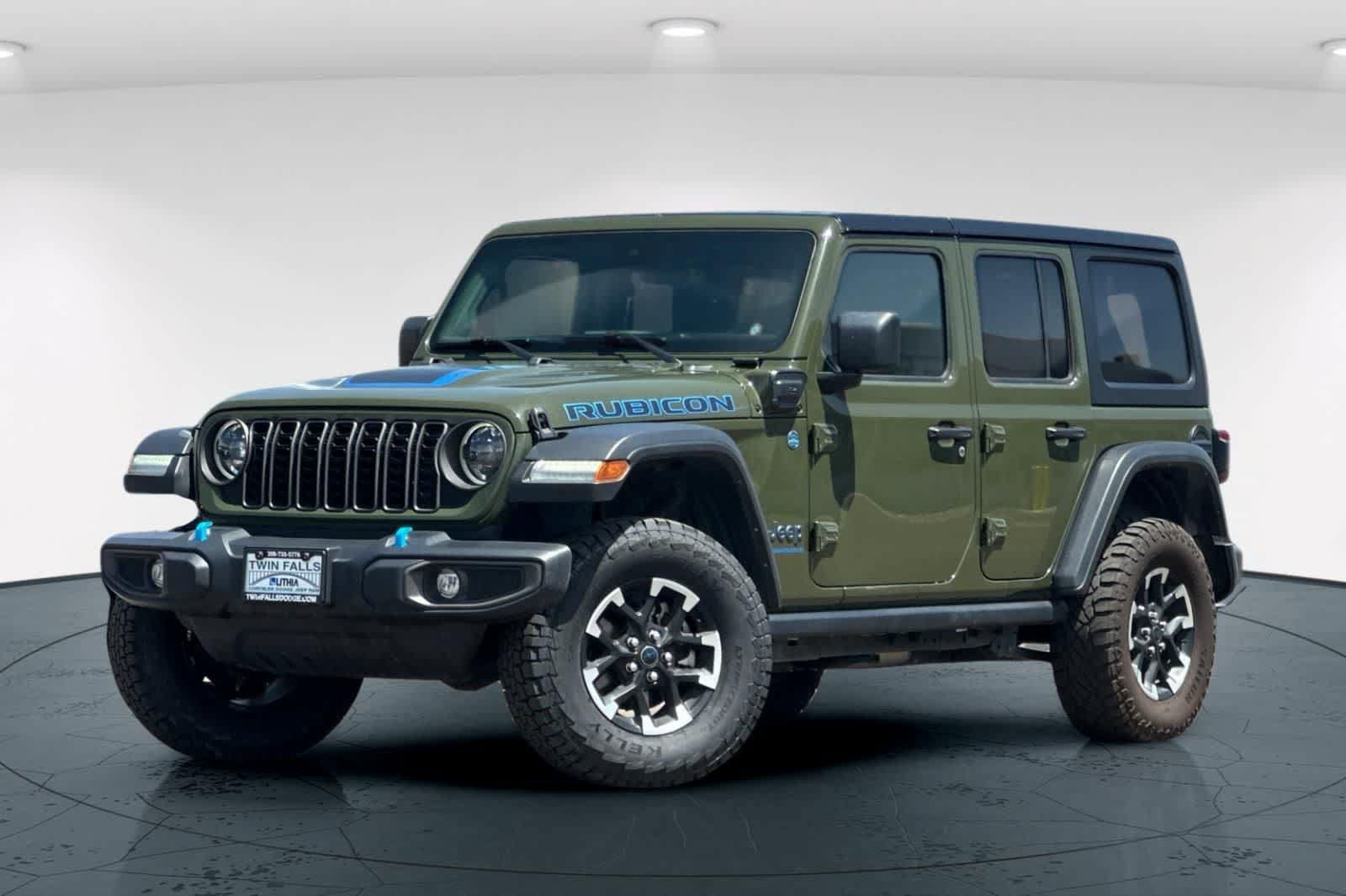 Used 2024 Jeep Wrangler Unlimited Rubicon 4xe AWD/4WD image 1