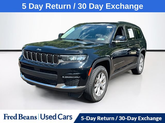 Used 2021 Jeep Grand Cherokee L Limited AWD/4WD image 3