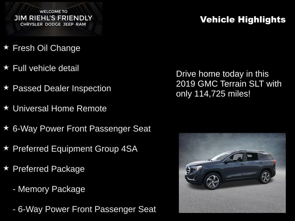 Used 2019 GMC Terrain SLT w/ Preferred Package image 5