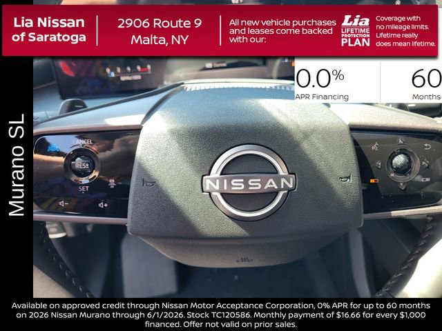 New 2026 Nissan Murano SL AWD/4WD image 17