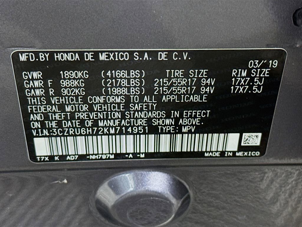 Used 2019 Honda HR-V EX-L image 33