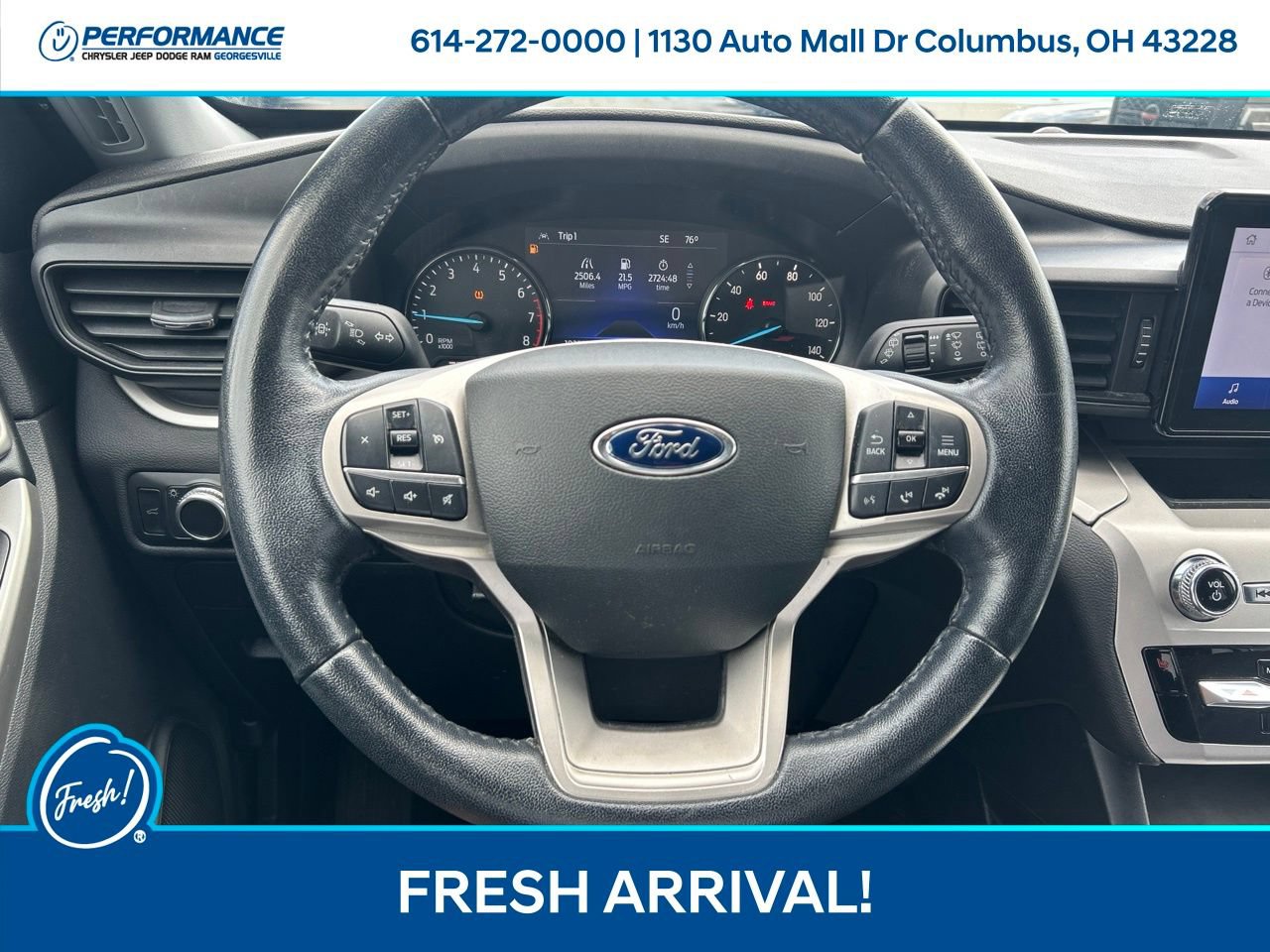 Used 2022 Ford Explorer XLT AWD/4WD image 24
