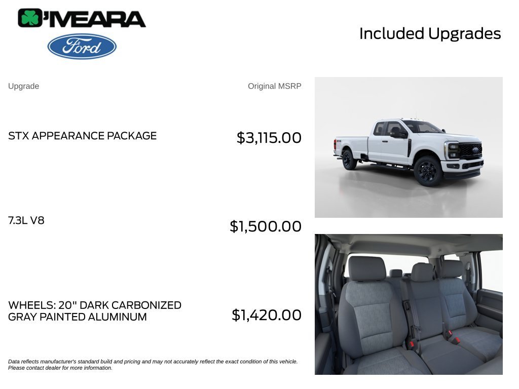 New 2026 Ford F350 XL w/ STX Appearance Package AWD/4WD image 4