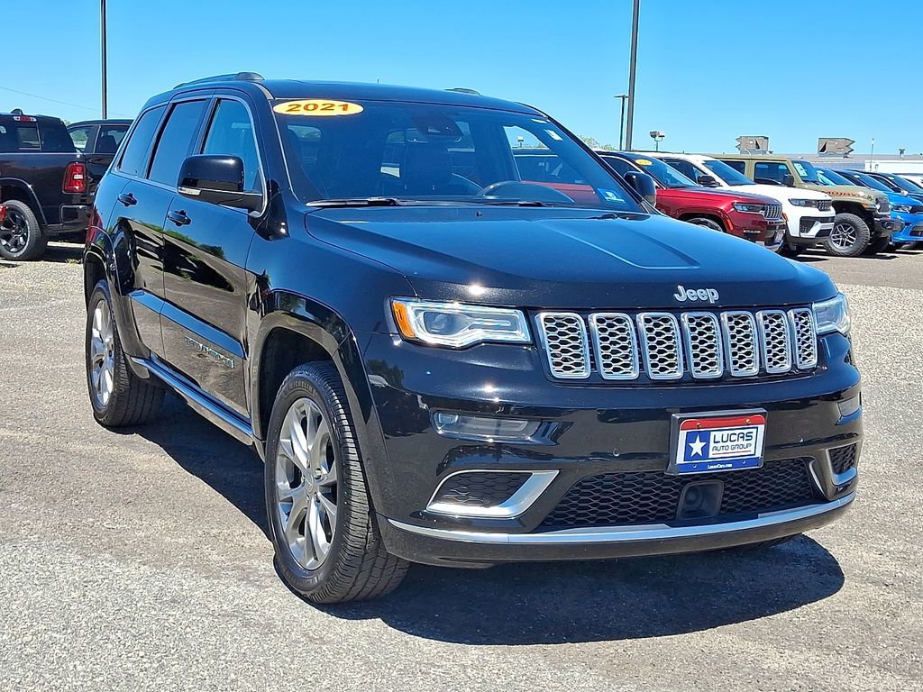 Used 2021 Jeep Grand Cherokee Summit AWD/4WD image 2