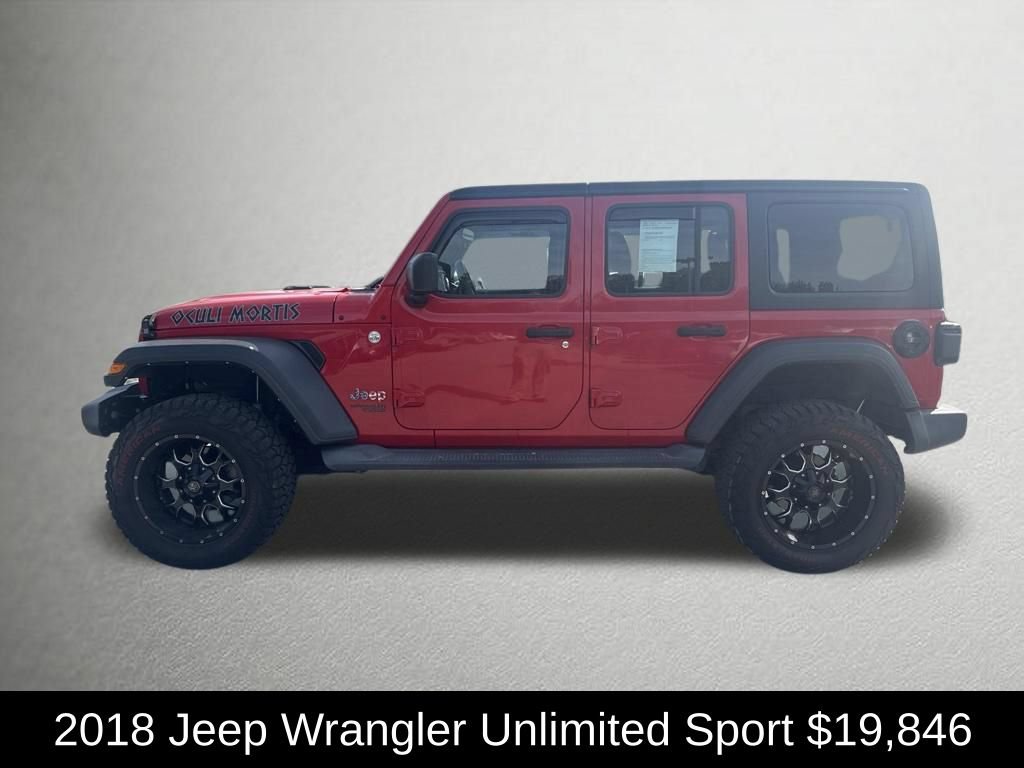 Used 2018 Jeep Wrangler Unlimited Sport AWD/4WD image 6
