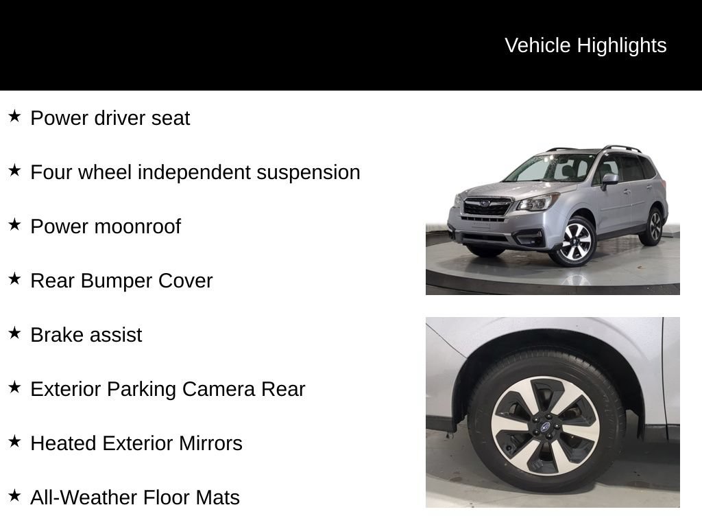 Used 2018 Subaru Forester 2.5i Premium w/ All-Weather Package AWD/4WD image 13