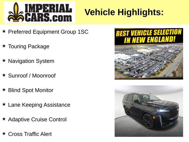 Used 2024 Cadillac Escalade Sport w/ LPO, ONYX Package AWD/4WD image 3