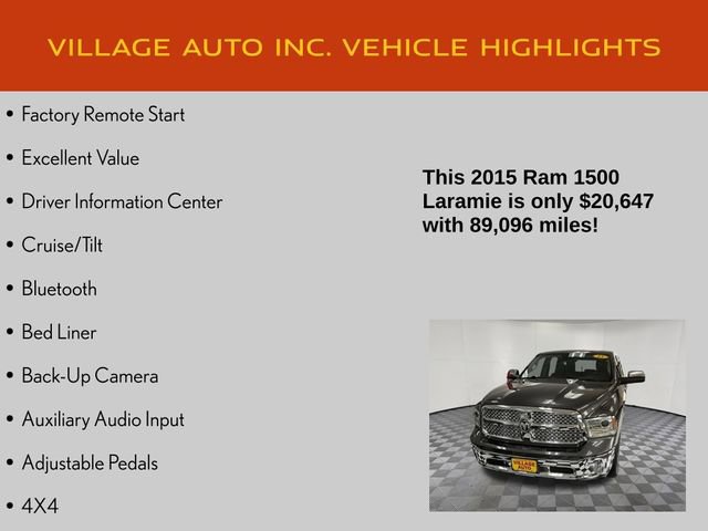 Used 2015 RAM 1500 Laramie image 21