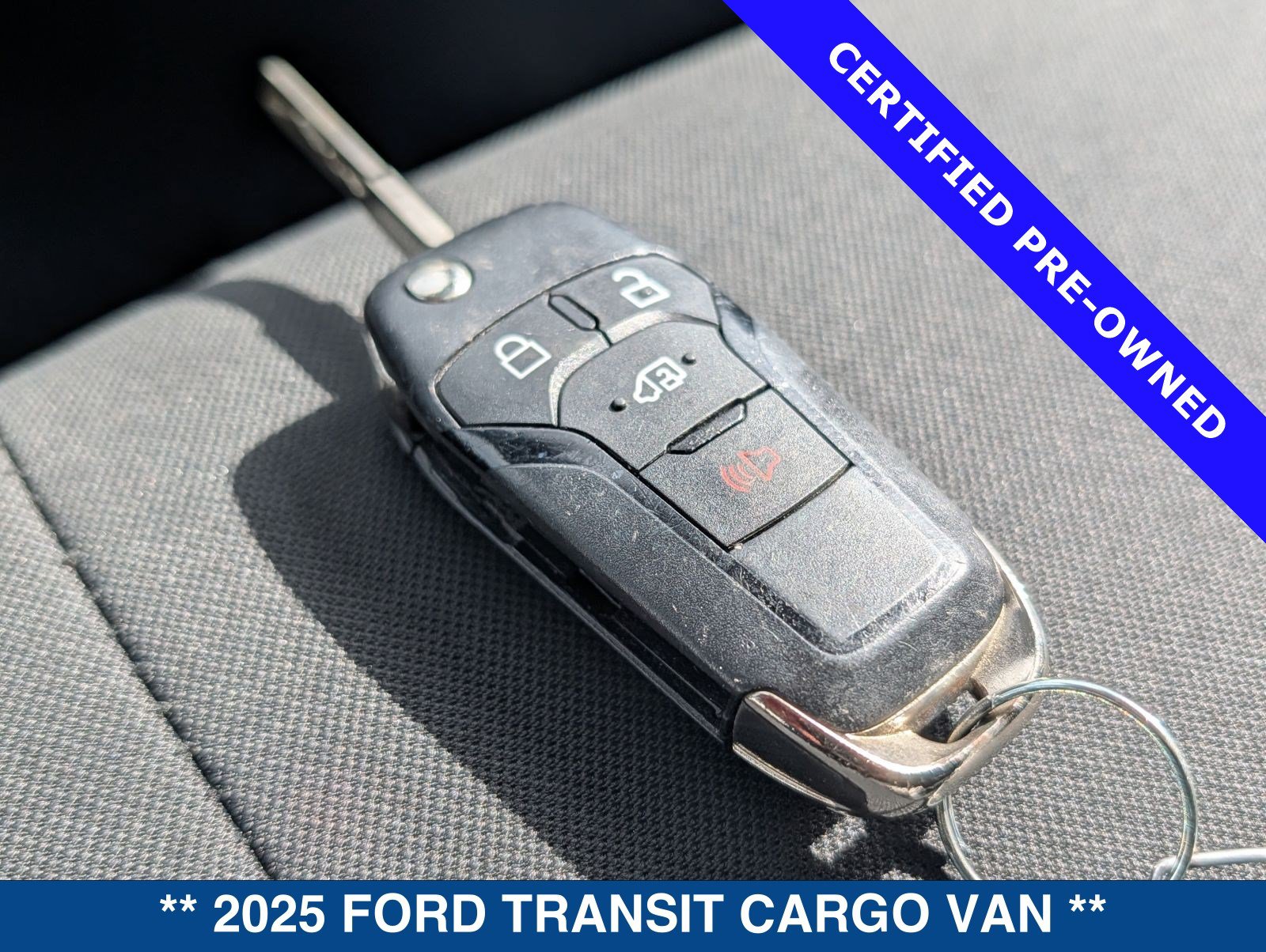 Certified 2025 Ford Transit 250 Low Roof w/ Exterior Upgrade Package RWD image 29