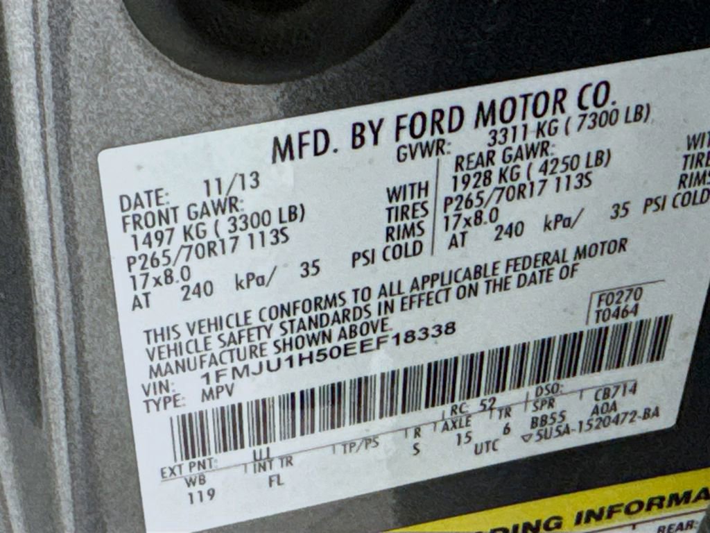 Used 2014 Ford Expedition XLT RWD image 39