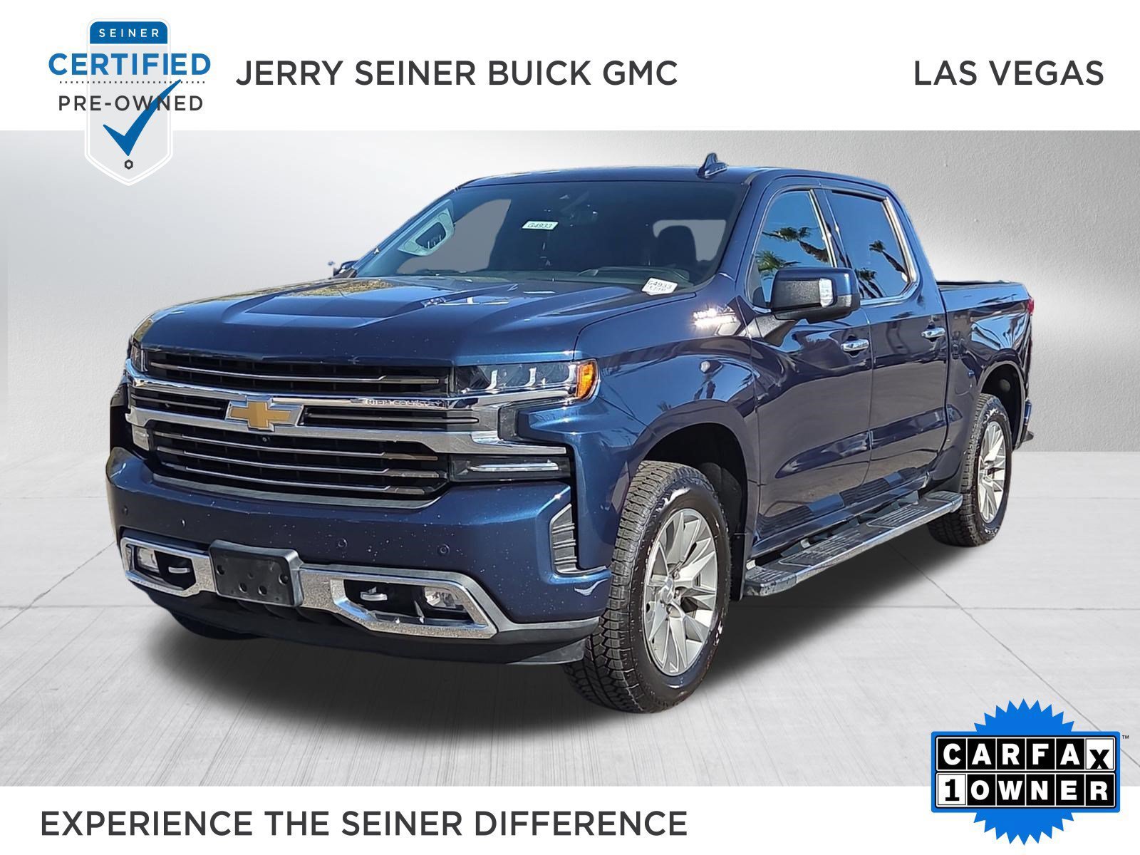 Certified 2019 Chevrolet Silverado 1500 High Country w/ Technology Package