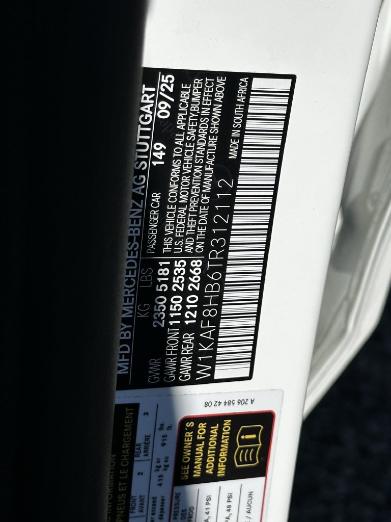 Certified 2026 Mercedes-Benz C 43 AMG 4MATIC Sedan image 36