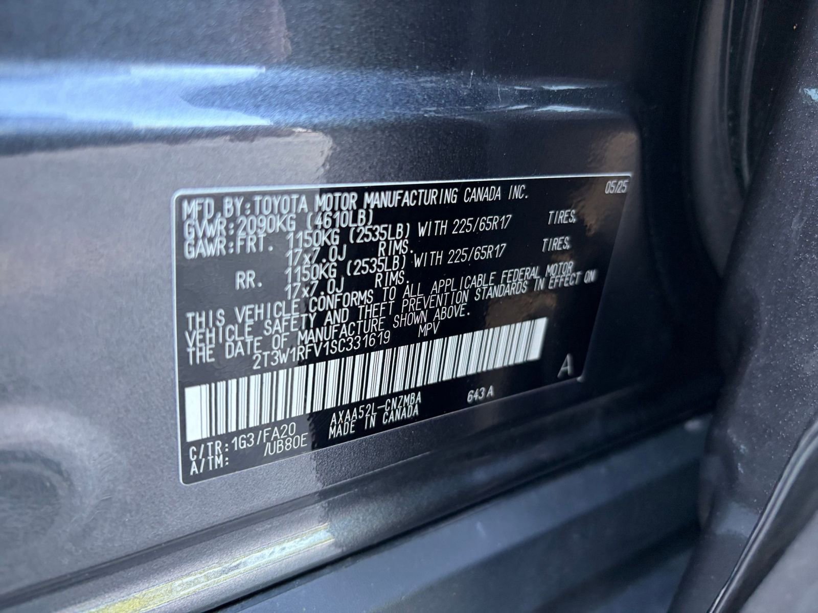 Used 2025 Toyota RAV4 XLE w/ Weather Package FWD image 29