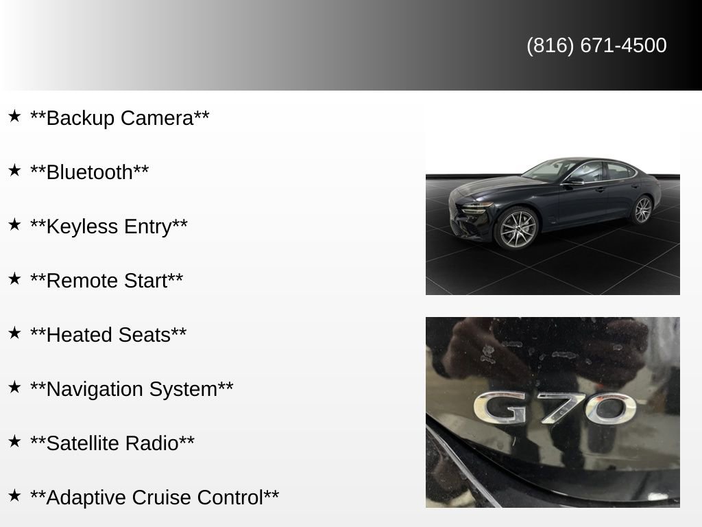 Used 2025 Genesis G70 2.5T image 82
