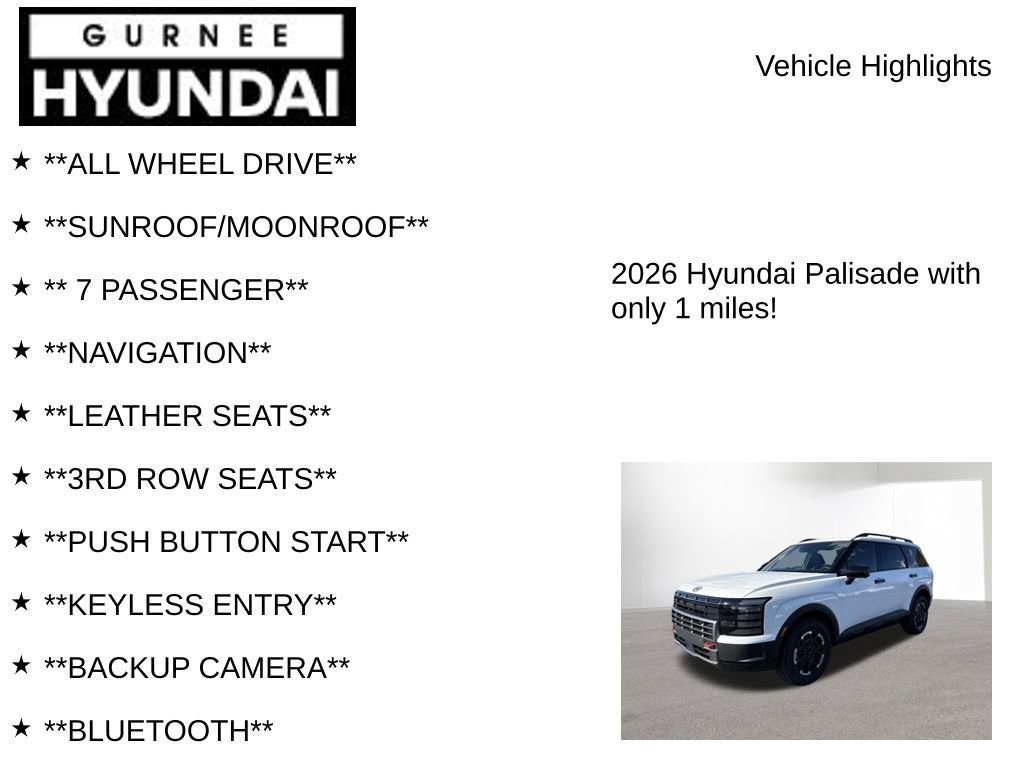 New 2026 Hyundai Palisade XRT Pro image 8