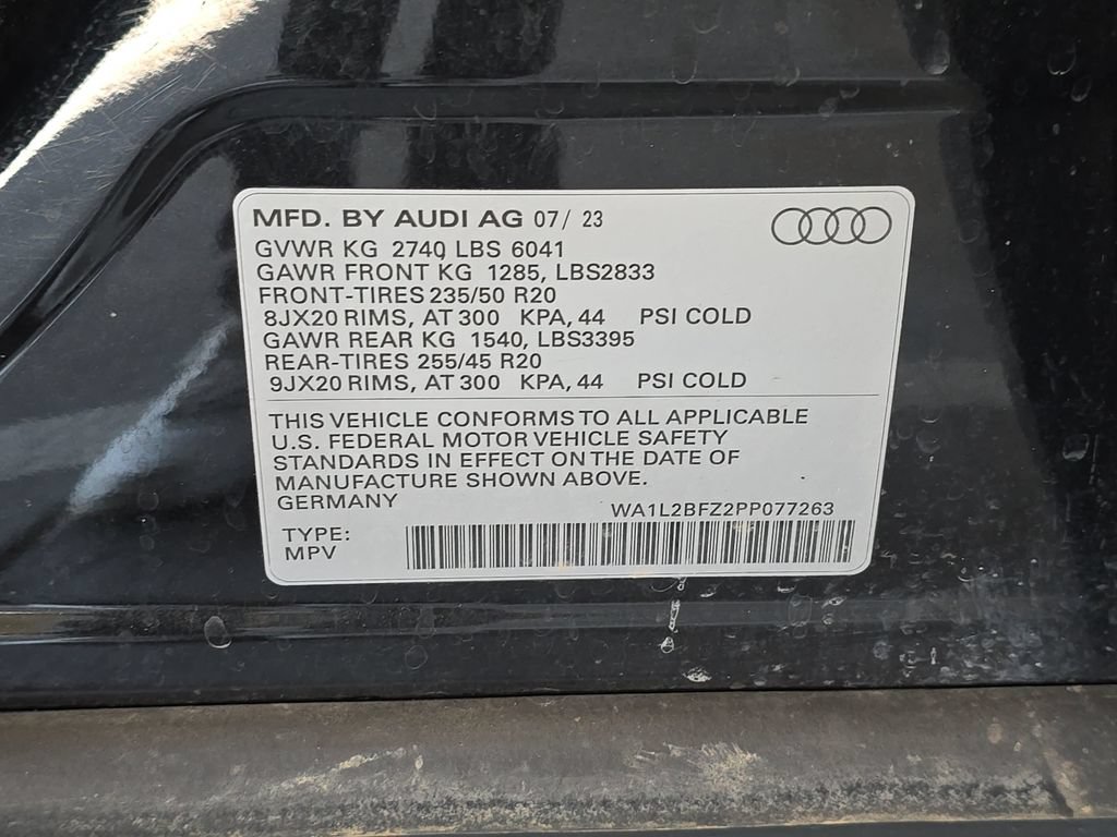 Certified 2023 Audi Q4 e-tron Premium Plus AWD/4WD image 36