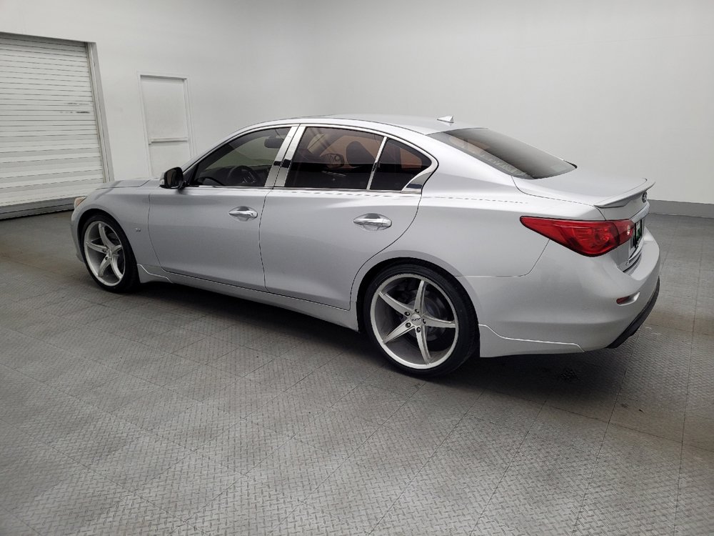 Used 2015 INFINITI Q50 Premium w/ Navigation Package RWD image 3