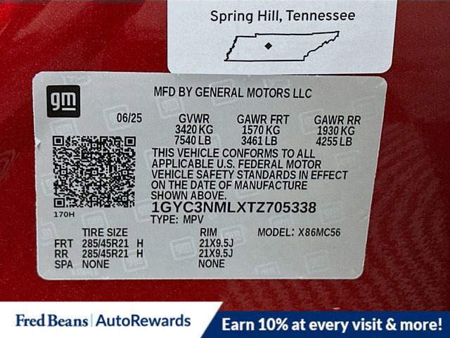New 2026 Cadillac Vistiq Sport w/ LPO, Floor Liner Package image 22