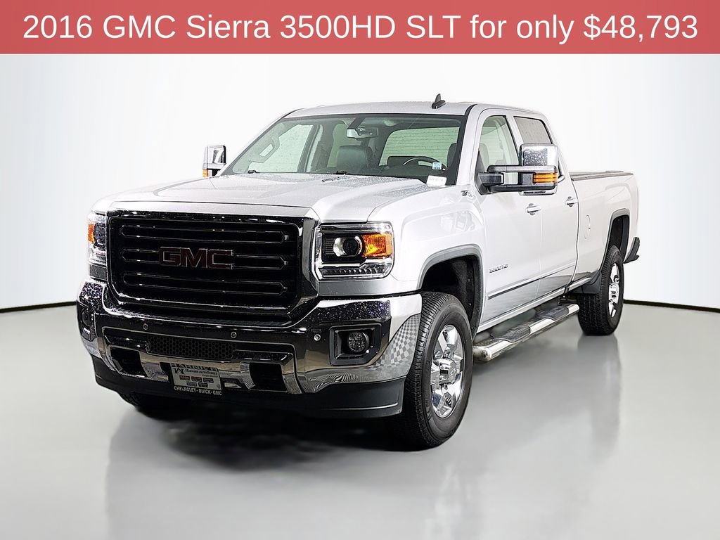 Used 2016 GMC Sierra 3500 SLT w/ Duramax Plus Package video 3