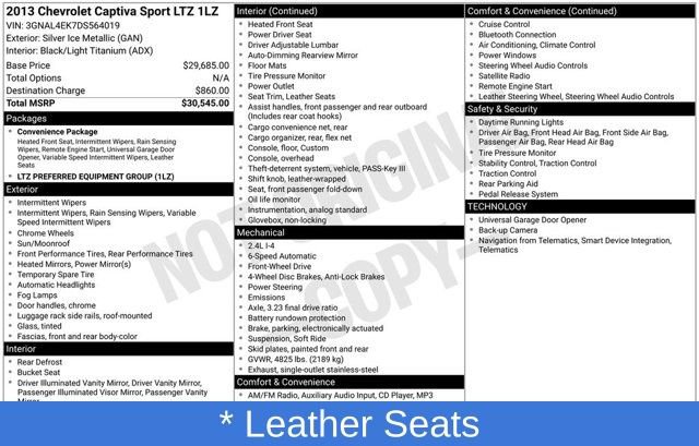 Used 2013 Chevrolet Captiva Sport LTZ image 3