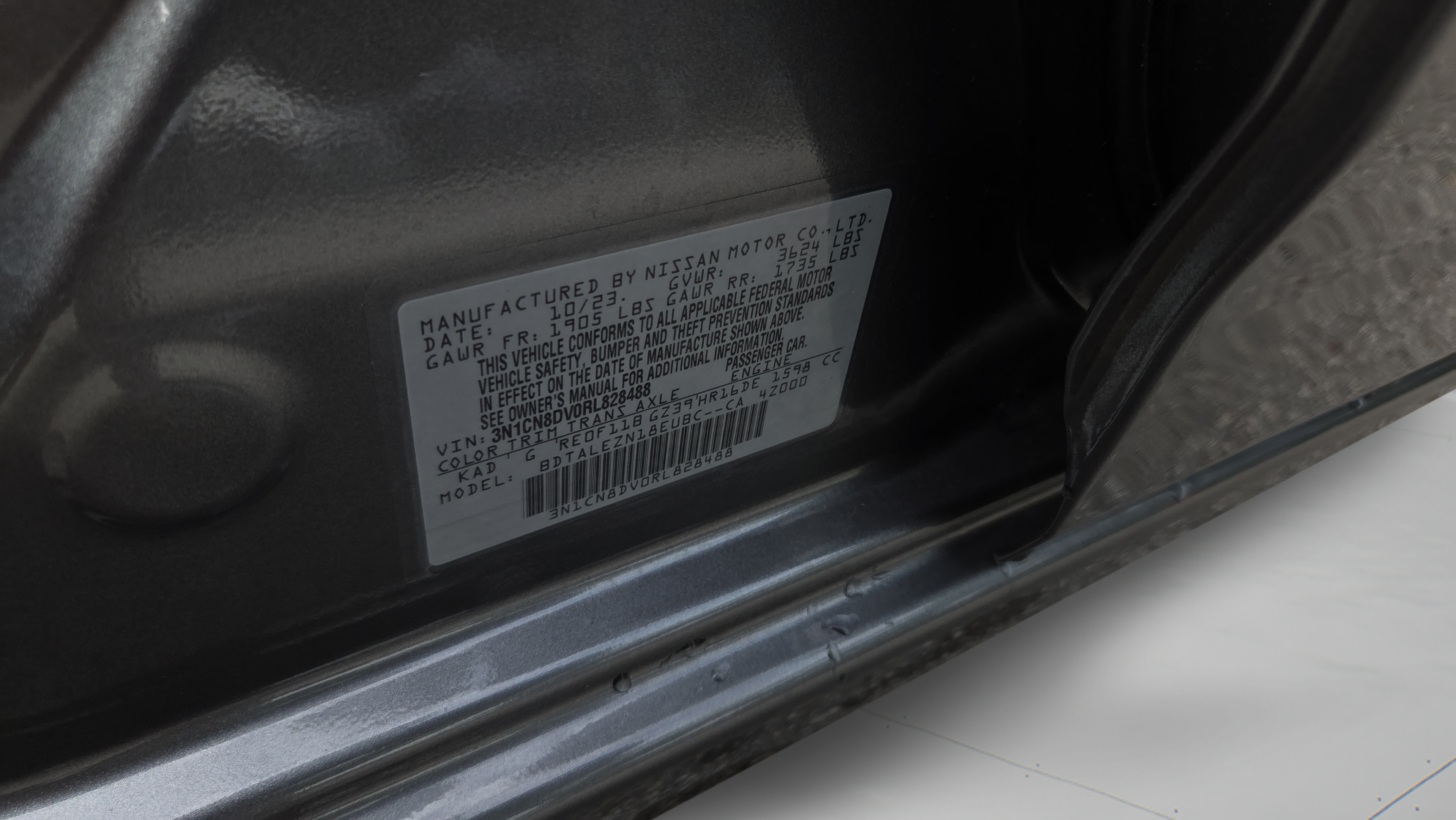 Used 2024 Nissan Versa S w/ S Plus Package FWD image 29
