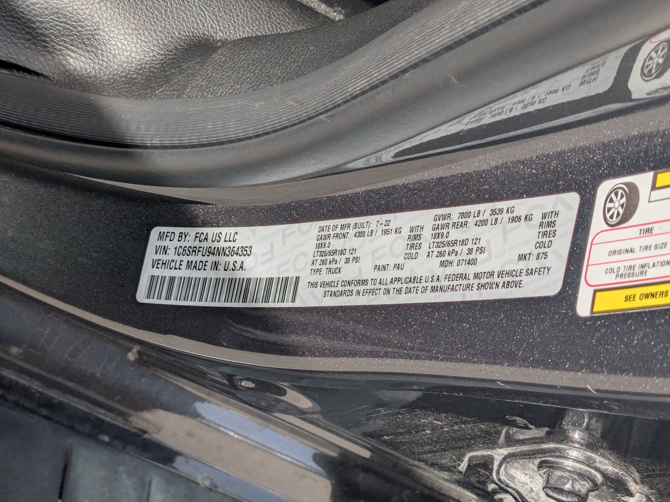 Used 2022 RAM 1500 TRX w/ TRX Level 1 Equipment Group image 37