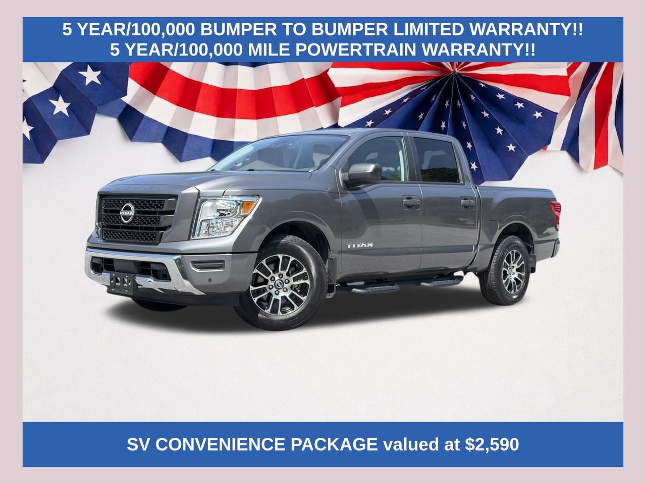 Used 2024 Nissan Titan SV w/ SV Convenience Package