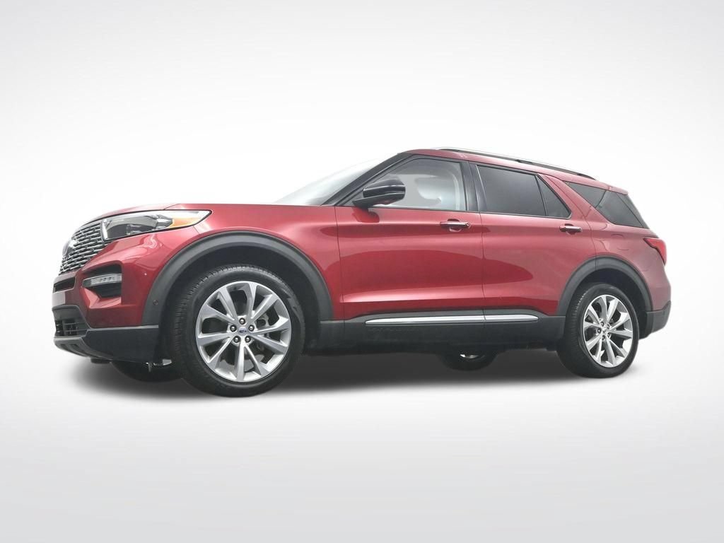 Used 2021 Ford Explorer Platinum w/ Equipment Group 601A AWD/4WD image 38