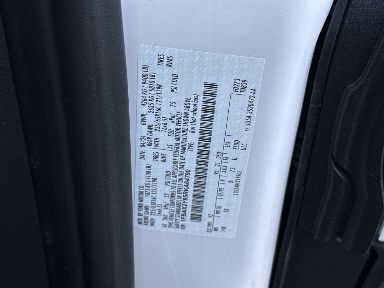 Used 2024 Ford Transit 350 XLT RWD image 30