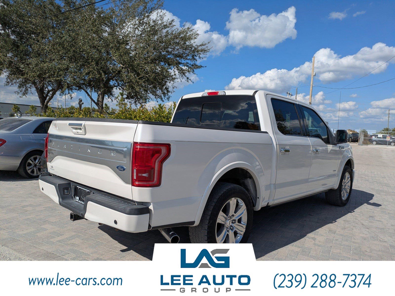Used 2015 Ford F150 Platinum w/ Trailer Tow Package image 3