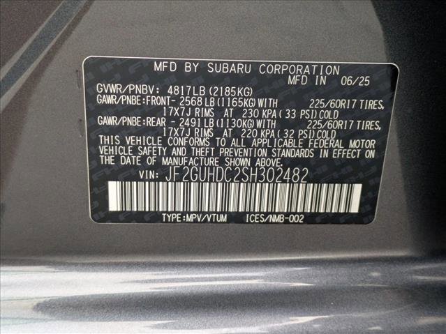 Certified 2025 Subaru Crosstrek 2.0i Premium image 23