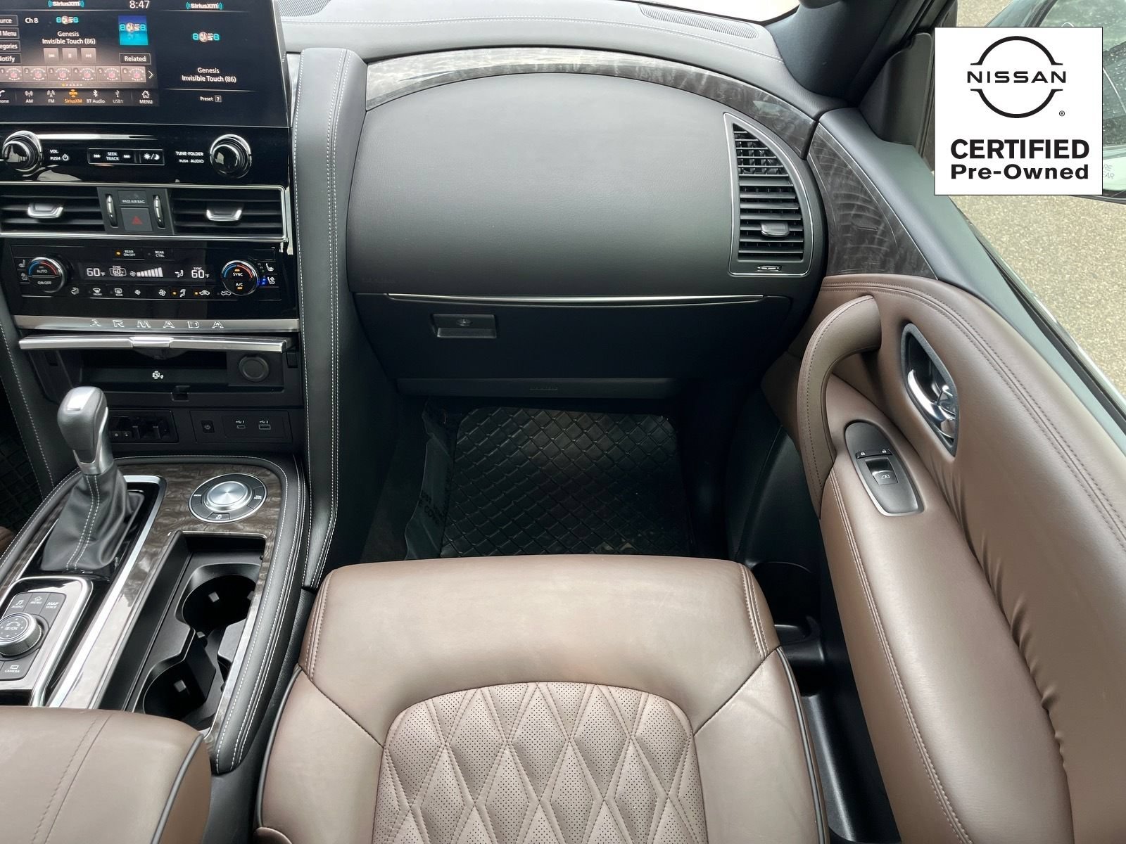 Certified 2023 Nissan Armada Platinum w/ Captain's Chairs Package RWD image 15