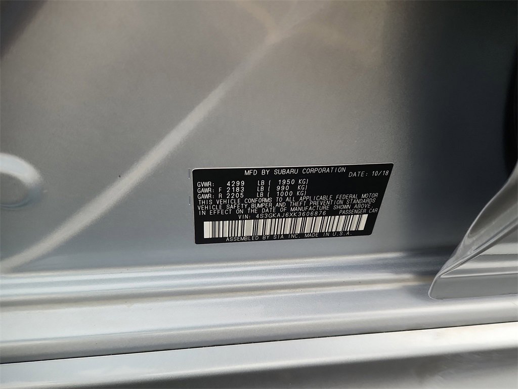 Used 2019 Subaru Impreza 2.0i Sport image 18