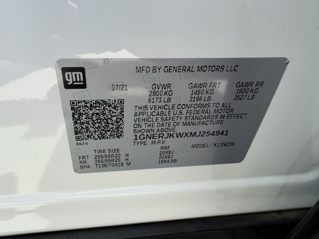 Used 2021 Chevrolet Traverse RS FWD image 30