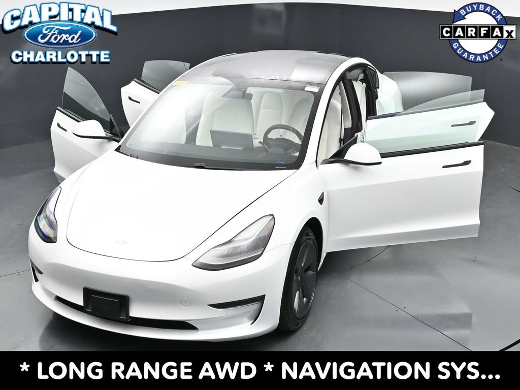 Used 2021 Tesla Model 3 Long Range AWD/4WD image 33