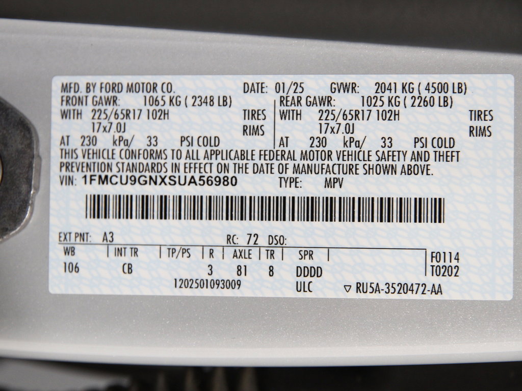 Used 2025 Ford Escape Active image 22