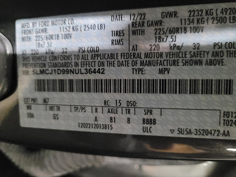 Used 2022 Lincoln Corsair AWD w/ Equipment Group 101A image 33